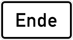 End (of restriction)