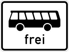 Buses permitted