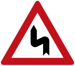 Double curve (left first)
