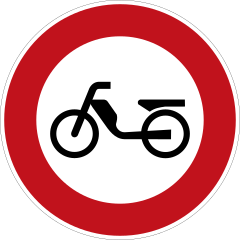 No mopeds