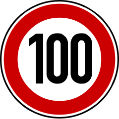 Speed limit 60 km/h