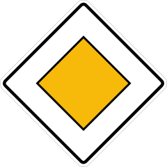 Priority road