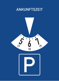 Parking disc
